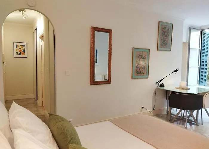 Facing Monaco, Cosy Flat With Parc & Swimming Apartment *