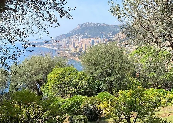 Facing Monaco, Cosy Flat With Parc & Swimming شقة روكوبرُن كاب مارتي